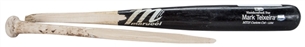 2015 Mark Teixeira Game Used and Signed Marucci Bat Broken on 8/5/15 (MLB Authenticated/Steiner)